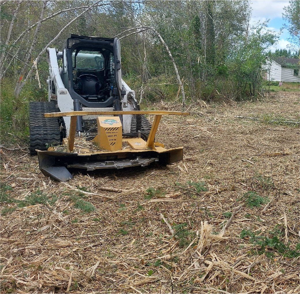 Tracteur Bobcat sur chenilles